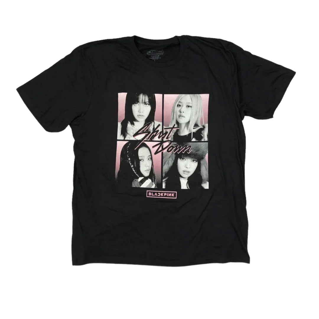 BLACKPINK Shutdown Photo Grid Tee