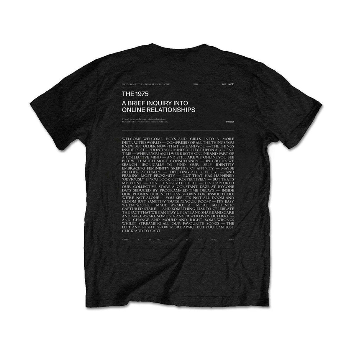 1975 A Brief Inquiry Black Tee